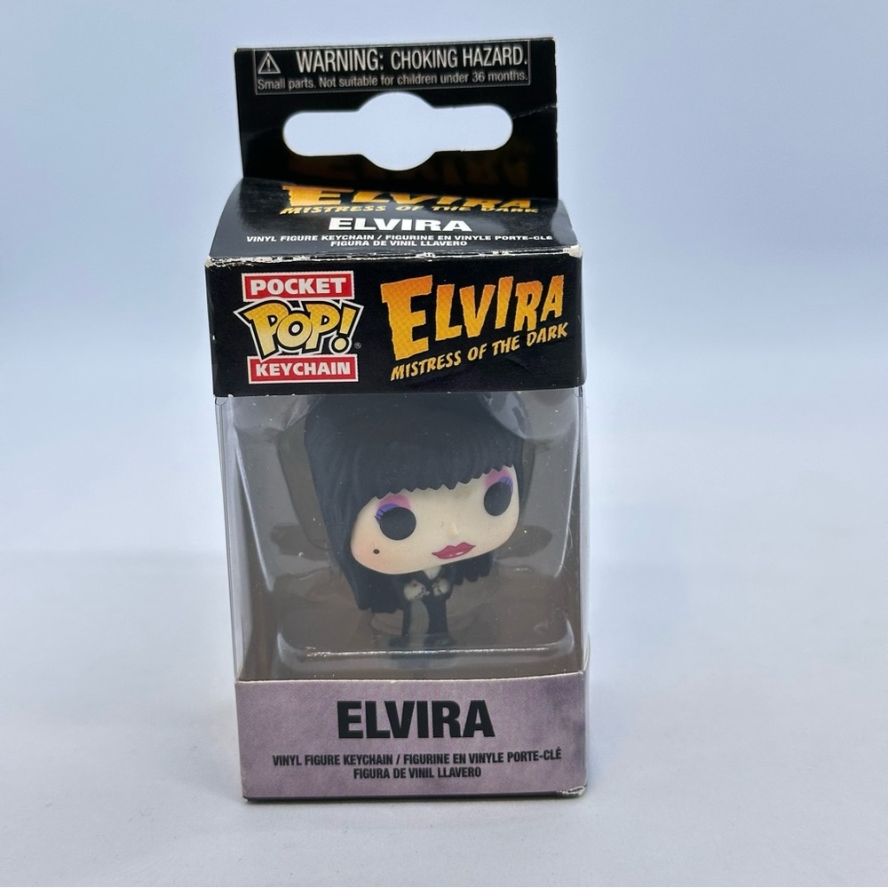 Funko Pocket Pop!  ELVIRA Mistress of the Dark  Keychain Halloween 2018 #32242